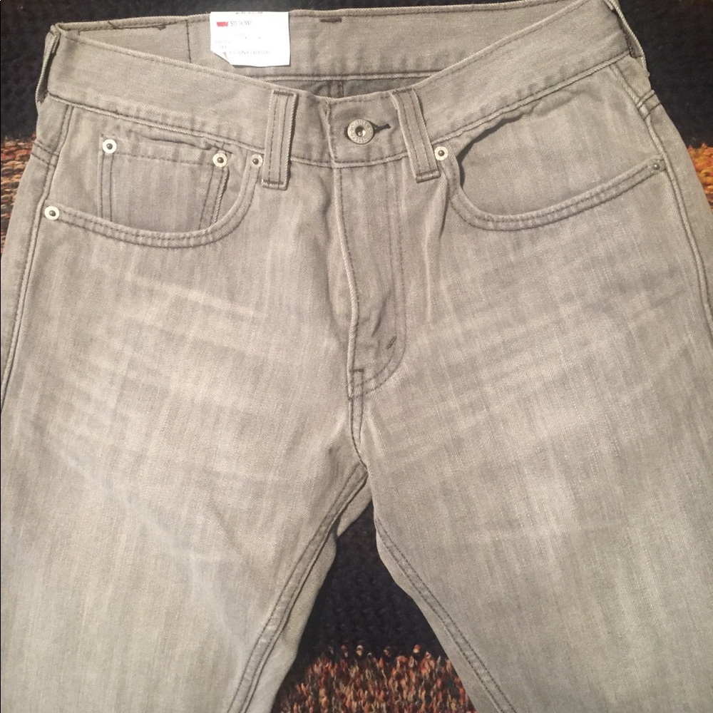 Levi’s gray jeans. New with tags!